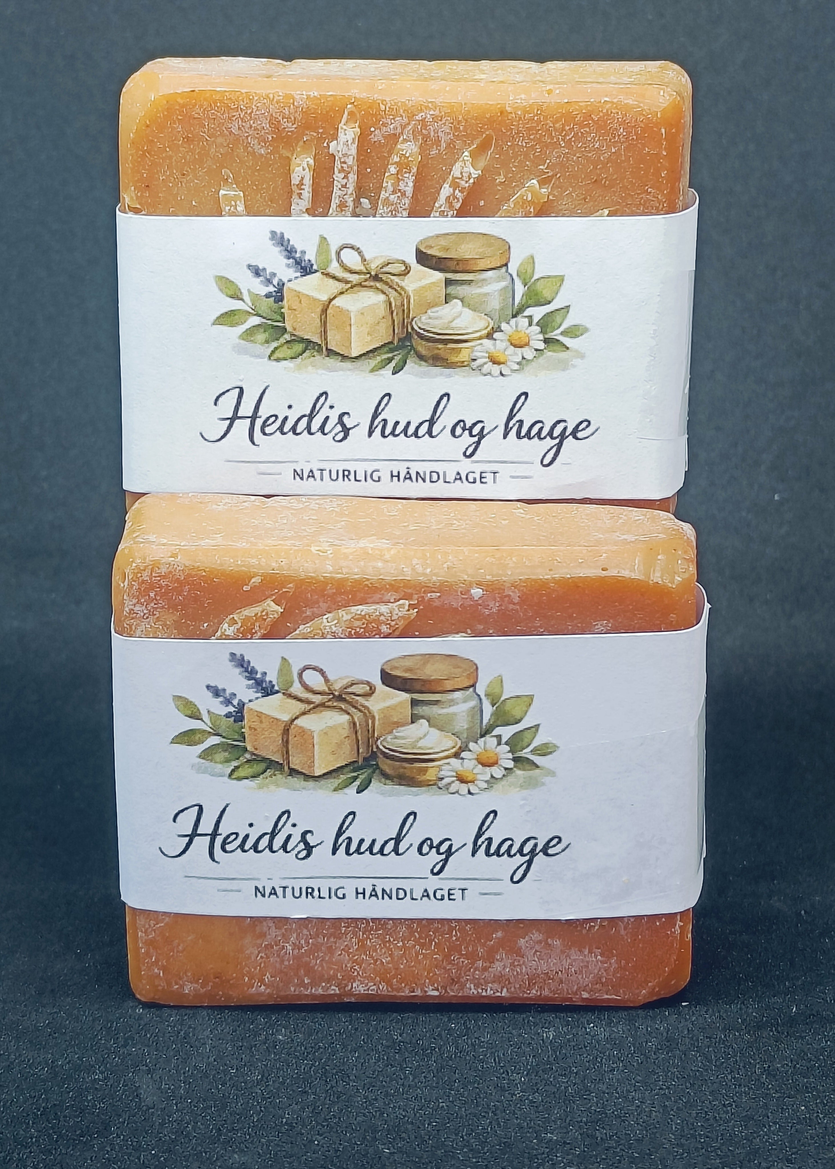 Ansiktsåpe med gurkemeie - Naturlig såpe mot kviser